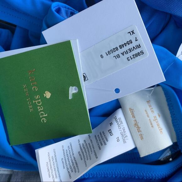 Kate spade Knotted Halter One Piece Swimsuit - Picture 2 of 8